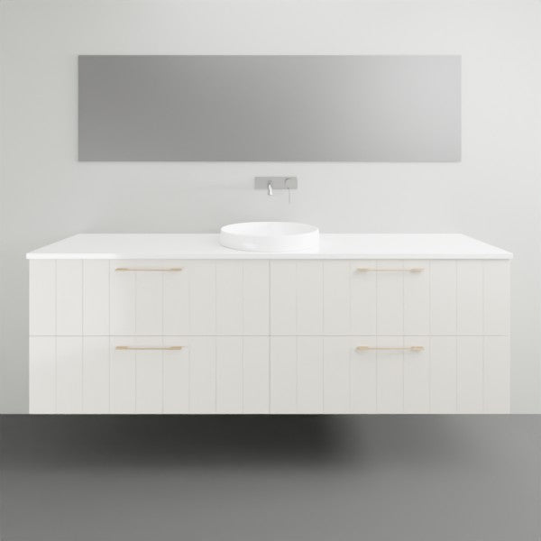 Timberline Henley Wall Hung Vanity with Above Counter Basin - 1800mm Single Basin | The Blue Space