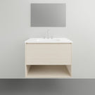 Timberline Kansas Wall Hung with Vanity Regal Acrylic Top - 750mm Single Basin | The Blue Space