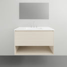Timberline Kansas Wall Hung with Vanity Regal Acrylic Top - 900mm Single Basin | The Blue Space