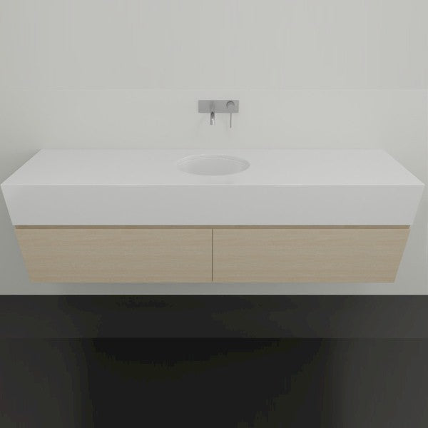 Timberline Kingsley Wall with Single Undercounter Basin 1800 | The Blue Space