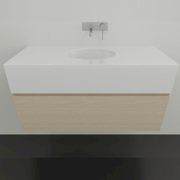 Timberline Kingsley Wall with Undercounter Basin 1050 | The Blue Space