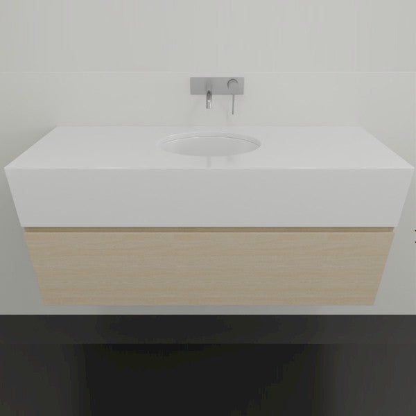 Timberline Kingsley Wall with Undercounter Basin 1200 | The Blue Space