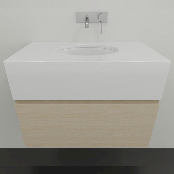 Timberline Kingsley Wall with Undercounter Basin 750 | The Blue Space