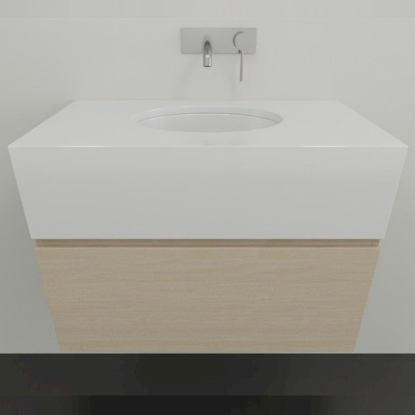 Timberline Kingsley Wall Hung Vanity with Under Counter Basin - Image 1