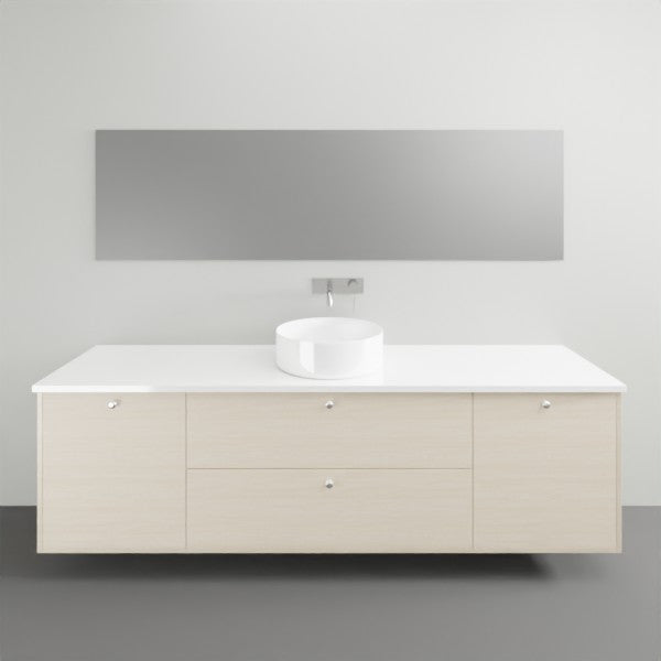 Timberline Marshall Wall Hung Vanity with Silk Surface Top - 1800mm Single Basin | The Blue Space