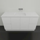 Timberline Nevada Classic Floor Standing Vanity With Ceramic Top 1500 Single | The Blue Space