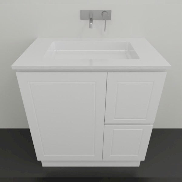 Timberline Nevada Classic Floor Standing Vanity with Ceramic Basin Top