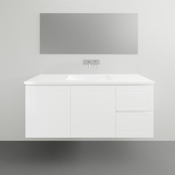 Timberline Nevada Classic Wall Hung Vanity Alpha Ceramic Basin Top