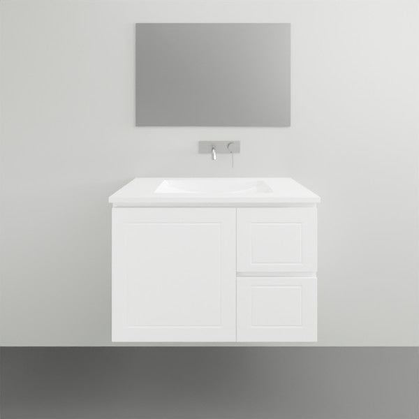Timberline Nevada Classic Wall Hung Vanity Alpha Ceramic Basin Top