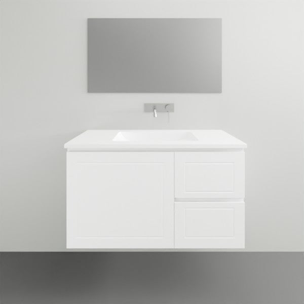 Timberline Nevada Classic Wall Hung Vanity Alpha Ceramic Basin Top