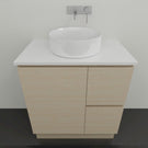 Timberline Nevada Floor Standing Vanity with Stone and Above Counter Basin - 750 | The Blue Space