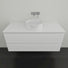 Timberline Nevada Plus Classic Wall Hung Vanity with Above Counter Basin - 1200 Single Basin | The Blue Space