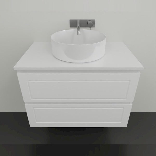 Timberline Nevada Plus Classic Wall Hung Vanity with Above Counter Basin - 750 | The Blue Space