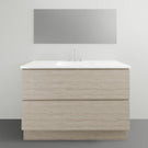 Timberline Nevada Plus Floor Standing Vanity with Alpha Ceramic Top - 1200mm Single Basin | The Blue Space