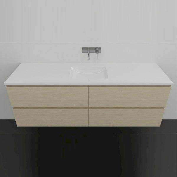 Timberline Nevada Plus Wall Hung Vanity with Alpha Ceramic Top