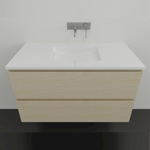 Timberline Nevada Plus Wall Hung Vanity with Alpha Ceramic Top - 900 | The Blue Space