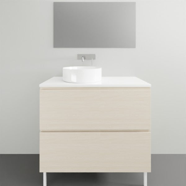 Timberline Nevada Plus Floor Standing Vanity on Legs with Above Counter Basin
