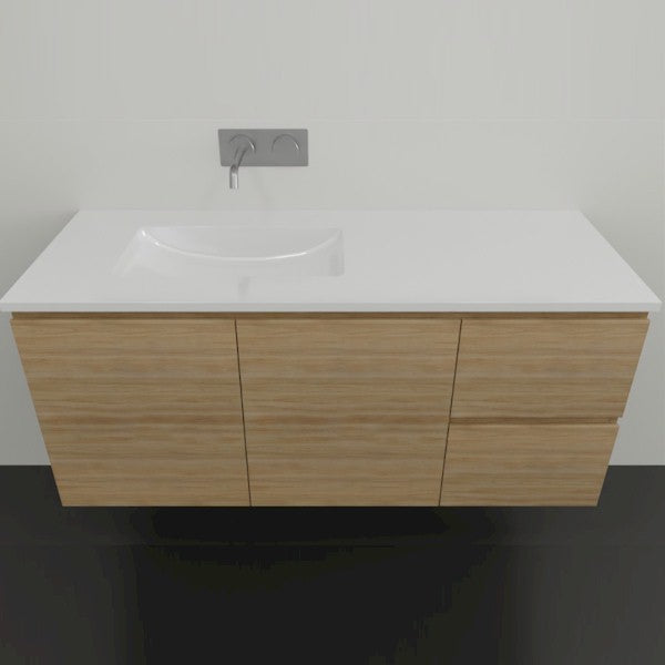 Timberline Nevada Wall Hung Vanity with Regal Acrylic Top