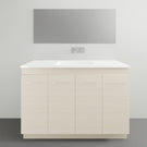 Timberline Rockford Floor Standing Vanity with Quest Gloss Dolomite Top - 1200mm Single Basin | The Blue Space
