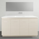 Timberline Rockford Floor Standing Vanity with Quest Gloss Dolomite Top - 1500mm Single Basin | The Blue Space
