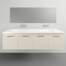 Timberline Rockford Wall Hung Vanity with Above Counter Basin - 1500mm Double Basin | The Blue Space