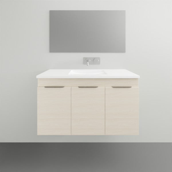 Timberline Rockford Wall Hung Vanity with Above Counter Basin - 900mm Single Basin | The Blue Space