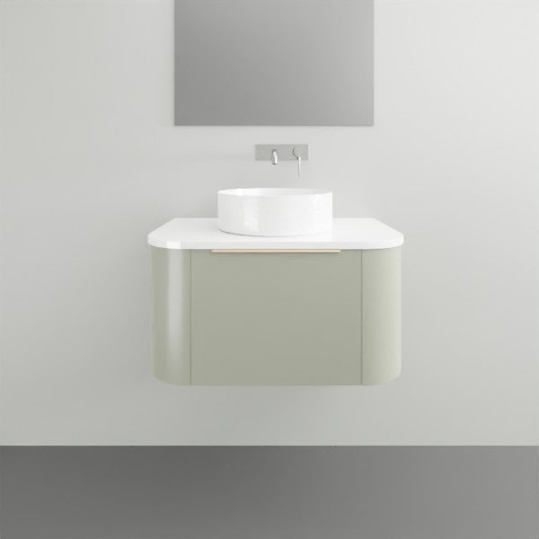 Timberline Santos Wall Hung Vanity with SilkSurface Top and Basin