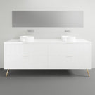 Timberline Sutherland House Deco On Legs Vanity - 2100mm Double Basin | The Blue Space