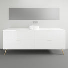 Timberline Sutherland House Deco On Legs Vanity - 2100mm Single Basin | The Blue Space