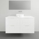 Timberline Sutherland House Deco Wall Hung Vanity - 1200mm Single Basin | The Blue Space