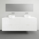 Timberline Sutherland House Deco Wall Hung Vanity - 1800mm Double Basin | The Blue Space