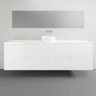 Timberline Sutherland House Deco Wall Hung Vanity - 2100mm Single Basin | The Blue Space