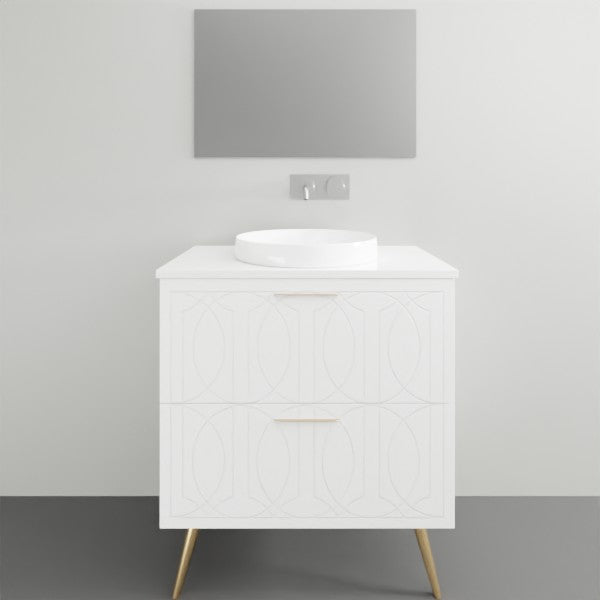 Timberline Sutherland House Regency On Legs Vanity - 750mm Single Basin | The Blue Space