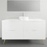 Timberline Sutherland House Retro On Legs Vanity - 1500mm Single Basin | The Blue Space