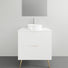 Timberline Sutherland House Retro On Legs Vanity - 750mm Single Basin | The Blue Space