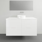 Timberline Sutherland House Retro Wall Hung Vanity - 1200mm Single Basin | The Blue Space