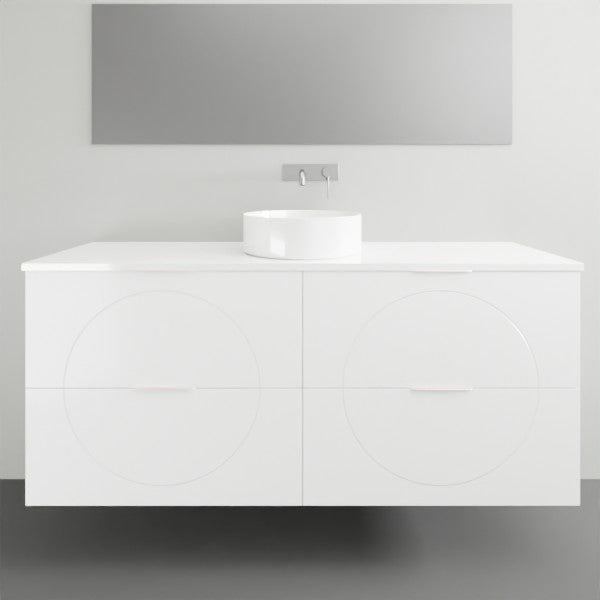 Timberline Sutherland House Retro Wall Hung Vanity - 1500mm Single Basin | The Blue Space