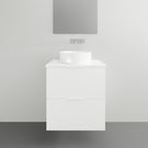 Timberline Sutherland House Retro Wall Hung Vanity - 600mm Single Basin | The Blue Space