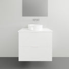 Timberline Sutherland House Retro Wall Hung Vanity - 750mm Single Basin | The Blue Space