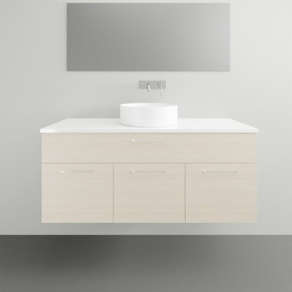 Timberline Taylor Wall Hung Vanity with Silksurface Top - 1200mm Single Basin | The Blue Space