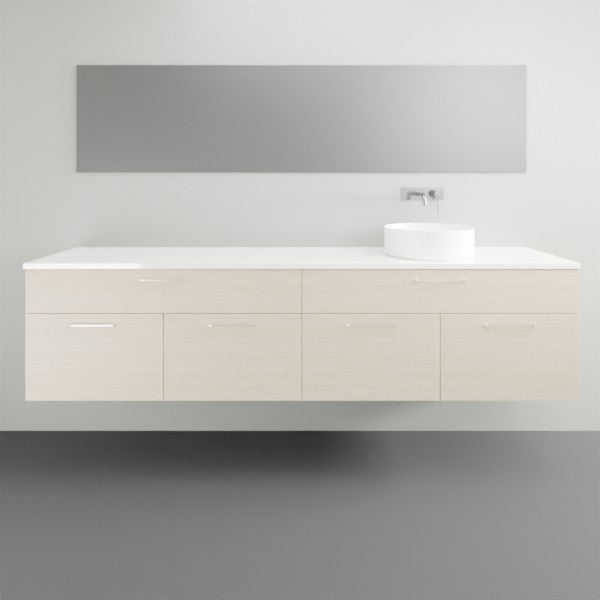 Timberline Taylor Wall Hung Vanity with Silksurface Top - 2100mm RH Basin | The Blue Space