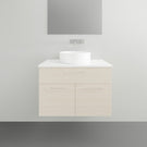 Timberline Taylor Wall Hung Vanity with Silksurface Top - 750mm Single Basin | The Blue Space