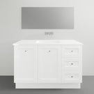 Timberline Victoria Floor Standing Vanity with Alpha Ceramic Top - 1200mm Single Basin | The Blue Space