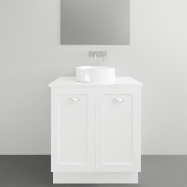 Timberline Victoria Floor Standing Vanity with Silksurface Top and Above Basin - Image 1