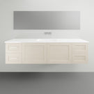 Timberline Victoria Wall Hung Vanity with Alpha Ceramic Top - 1800mm Single Basin | The Blue Space
