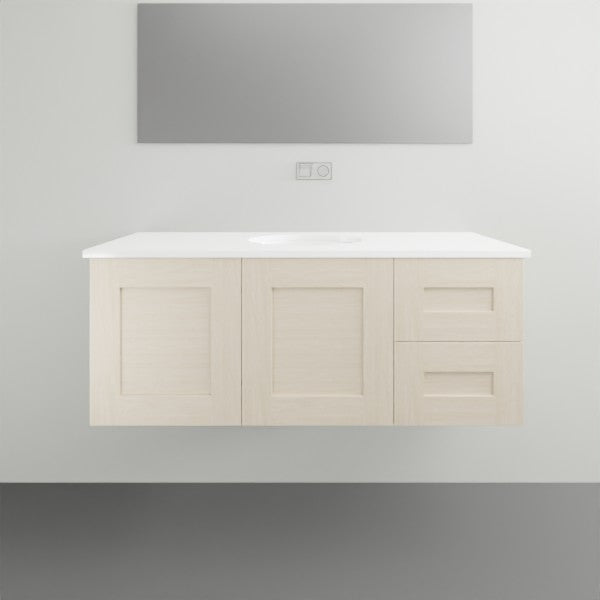 Timberline Victoria Wall Hung Vanity with Silksurface Freedom Top & Ba