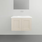Timberline Victoria Wall Hung Vanity with Silksurface Freedom Top - 750mm Single Basin | The Blue Space