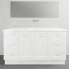 Timberline Victoria Wall Hung Vanity with Under Counter Basin - 1500mm Single Basin | The Blue Space