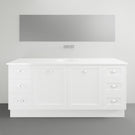 Timberline Victoria Wall Hung Vanity with Under Counter Basin - 1800mm Single Basin | The Blue Space