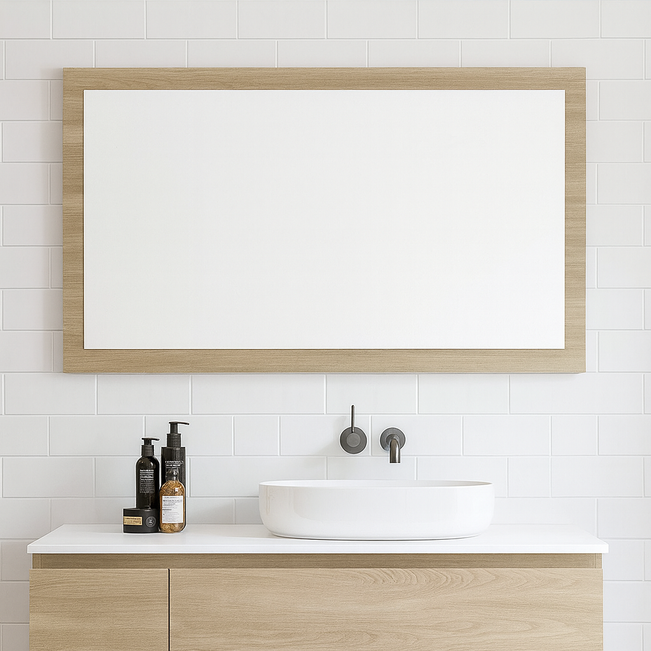 Timberline Miami Mirror - 600mm to 1500mm x 720mm